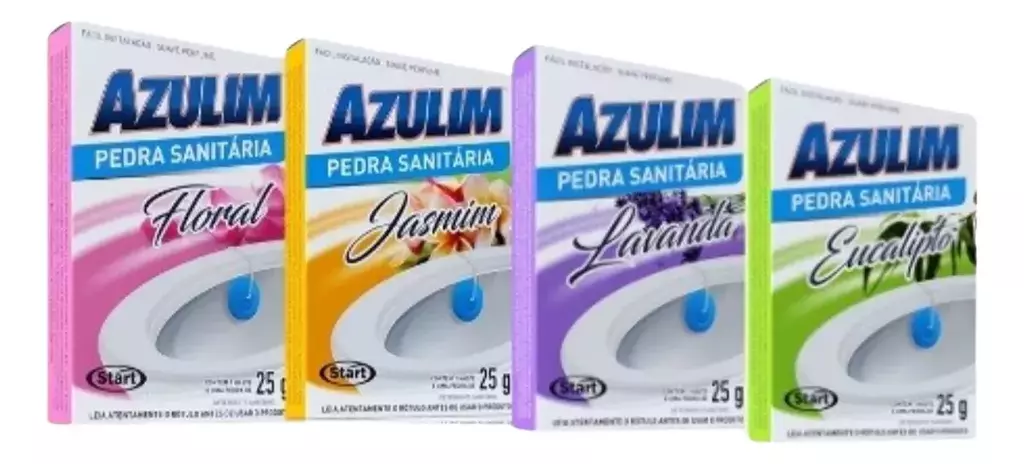 Pedra sanitária Azulim 25g