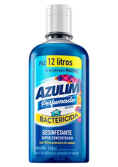 Desinfetante concentrado marine Azulim 140ml