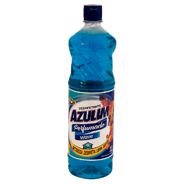 Desinfetante perfumado wave Azulim 1L