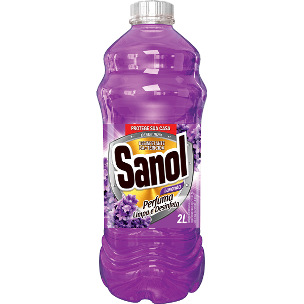 Desinfetante bactericida lavanda Sanol 2L