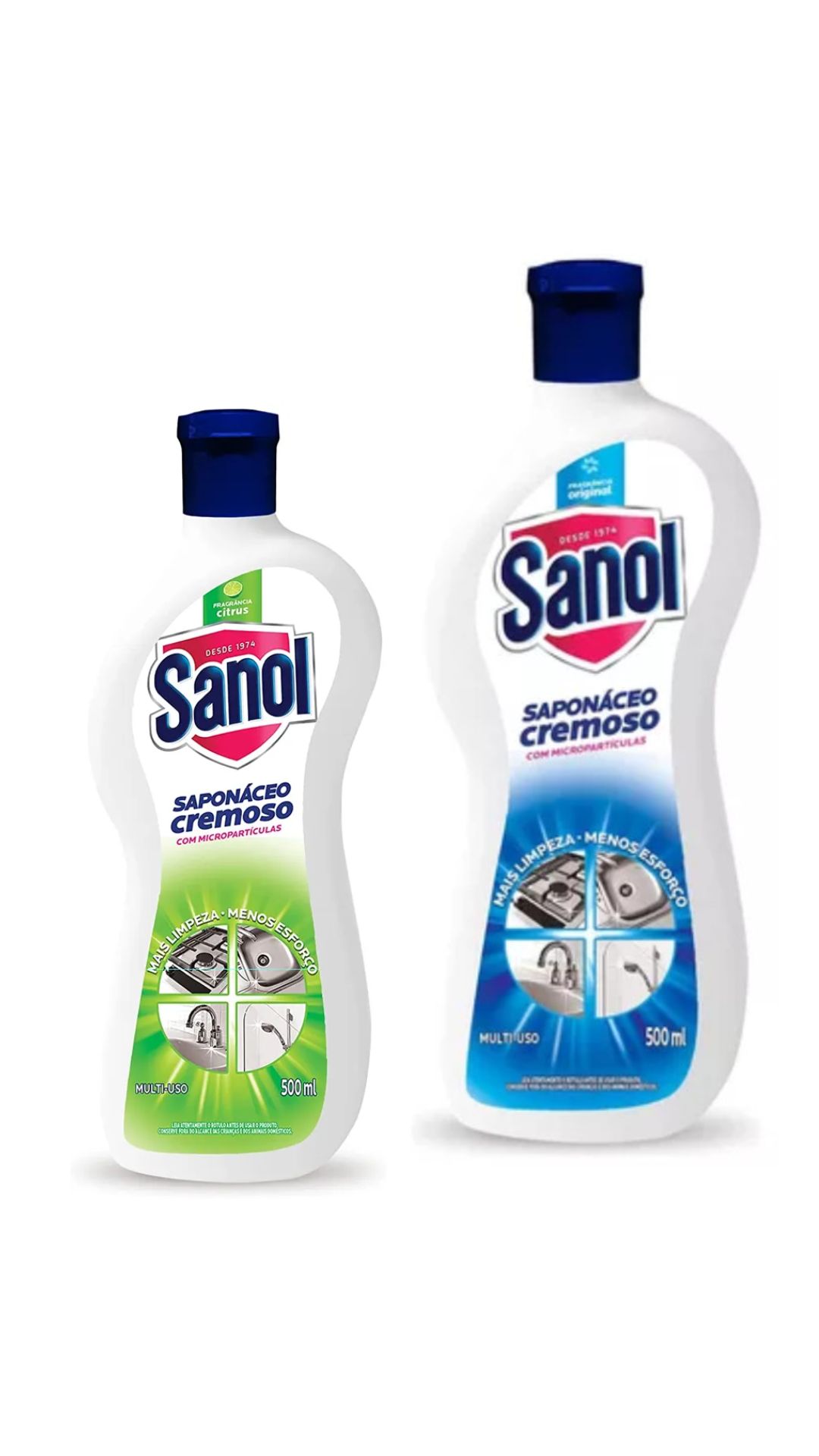 Saponáceo cremoso multiuso Sanol 500ml
