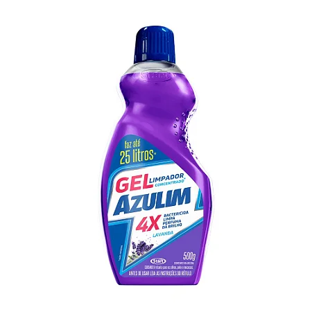 Gel limpador concentrado lavanda Azulim 500ml