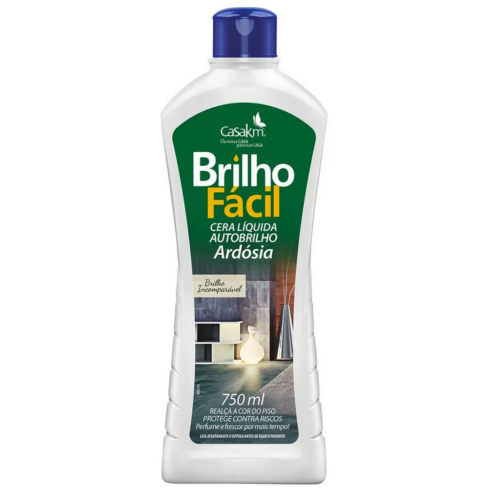Cera líquida ardósia Brilho Fácil 750ml