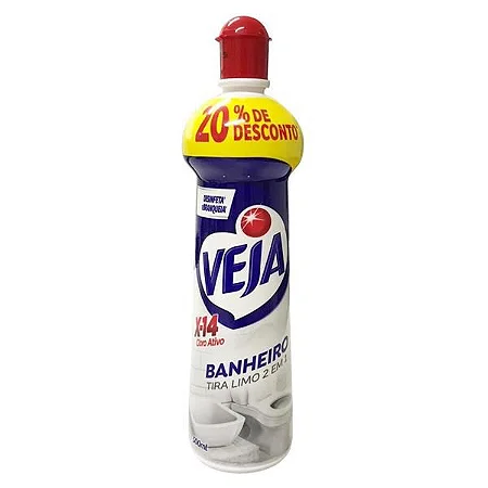 Veja X-14 cloro ativo banheiro 500ml