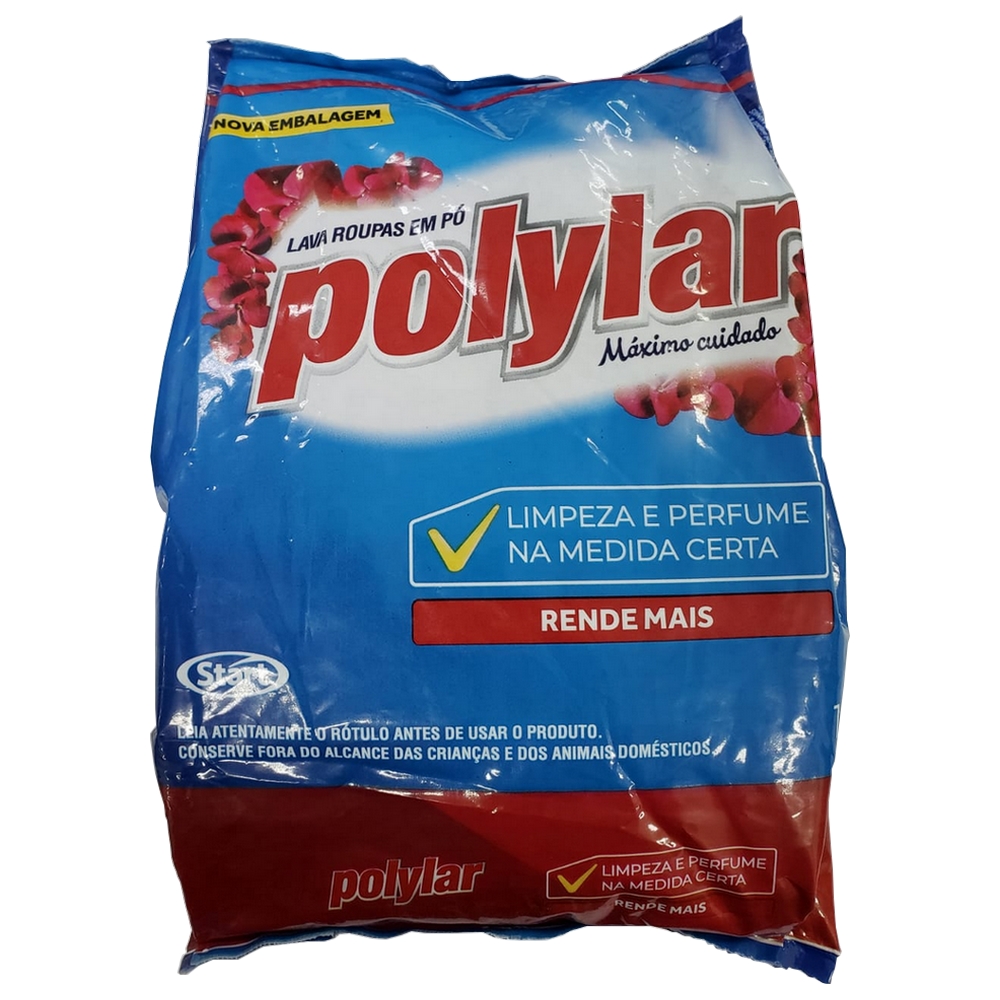Sabão em pó Polylar 1kg