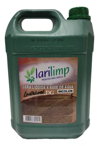 Cera líquida incolor á base de água Larilimp 5L