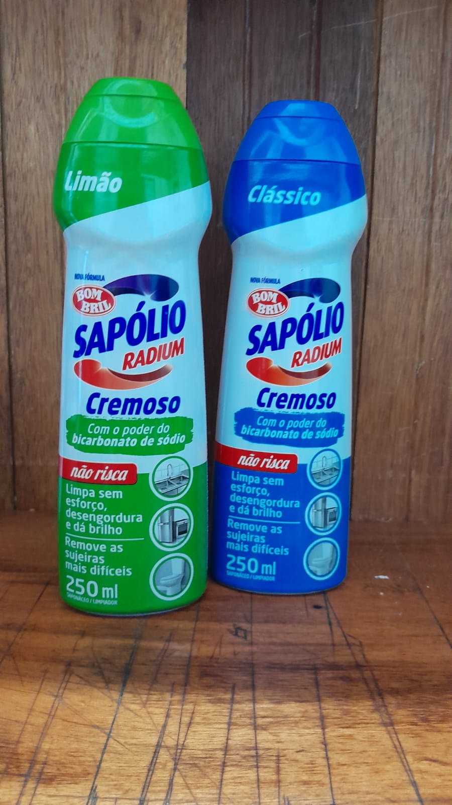 Sapólio Radium cremoso Bom Bril 250ml