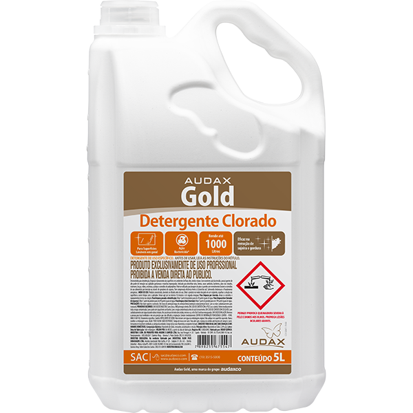 Detergente clorado Gold 5L