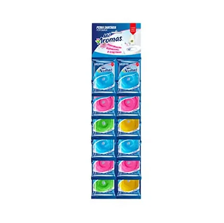 Pedra sanitária perfumada Mil aromas 25g C/12