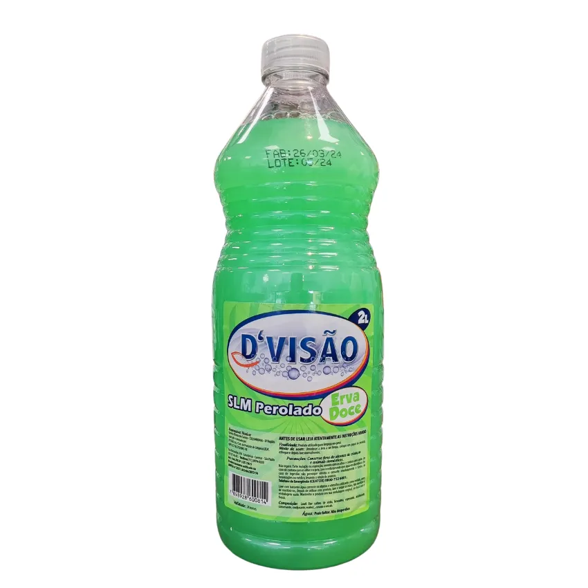 Sabonete liquido erva doce D´visão 2L