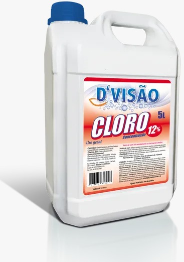 Cloro concentrado 12% D´visão 5L