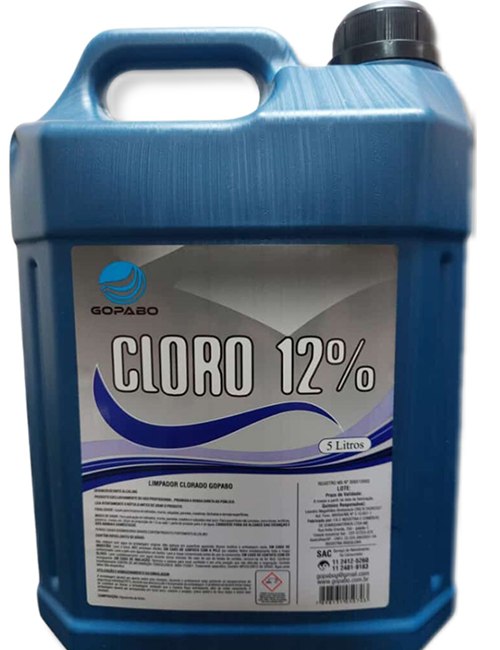 Cloro 12% Gopabo 5L