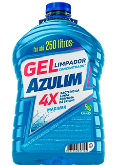 Gel limpador concentrado mariner Azulim 5L