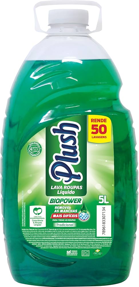 Plush lava roupas liquidos 5L Tradicional