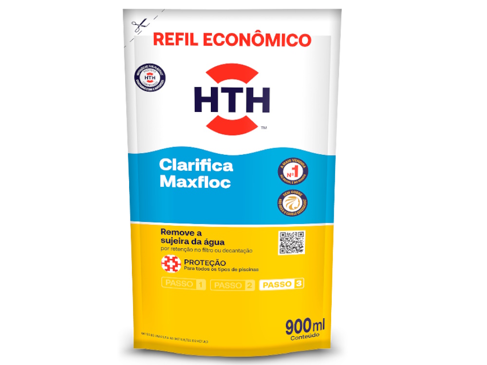HTH Maxfloc Refil de 900mL clarificante de piscinas