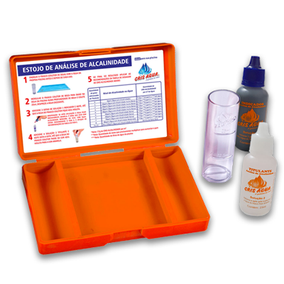 Kit Estojo De Teste Alcalinidade