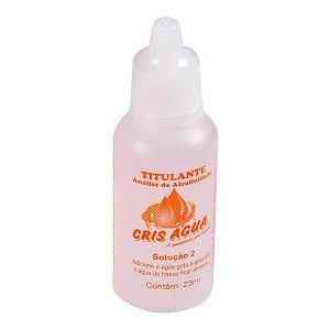 Solução 2 Titulante 23ml - Alcalinidade Cris Água