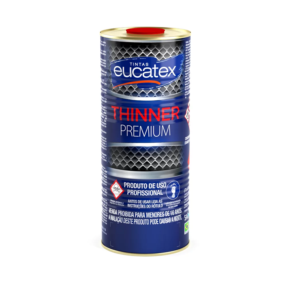 Thinner premium tintas Eucatex 900ml