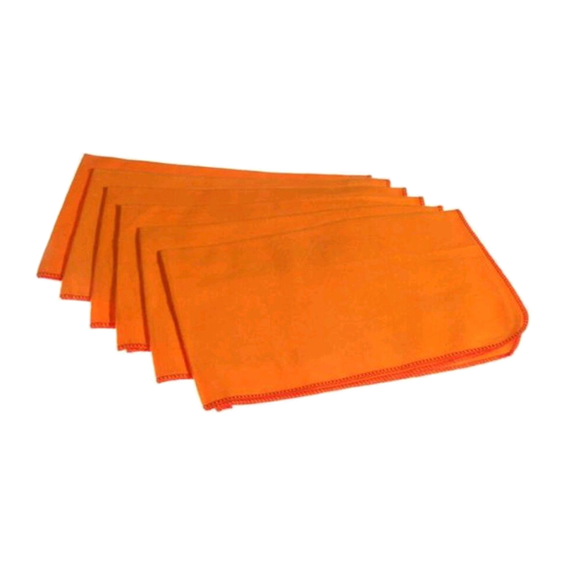 Flanela laranja 38cmx58cm Fortfio